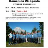 ... la locandina del concerto Voci tre i Fiori del CORO C.A.I. di Vittorio Veneto al Giardino Botanico del Cansiglio G. Lorenzoni ...