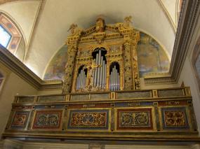 ... il bel organo del  Santuario Madonna del Frassino ... 