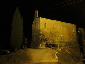 ... la chiesa parrocchiale di  Sonego bel  borgo di Fregona ... 