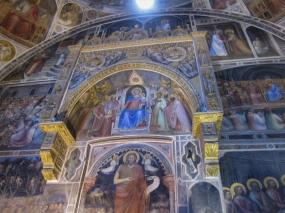 ... un affresco del Battistero dedicato a  San Giovanni Battista del Duomo di Padova ... 