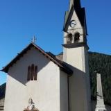 ... la chiesa si Sant´Anna del 1530 di Zoppè di Cadore ...