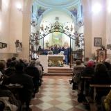 ... soci C.A.I. di Vittorio Veneto alla messa di Natale presso il santuario della Madonna della Salute ... 