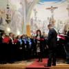 ... il soprano Luigina Ongaro esegue il brano Cantique Noel di Adolphe Adam con i cori a voci unite e la musica dell´organo suonato dal maestro Tiziano Nadal ... 