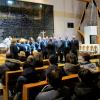 ... pubblico presente al Concerto di Natale nella chiesa di San Michele di Sacile ...