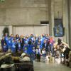 ... il coro dei giovani e delle famiglie della parrocchia di Meschio al Concerto di Epifania 2018 ... 