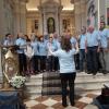 ... il CORO C.A.I. di Vittorio Veneto canta al  Santuario della Madonna Del Monte in Costa d´Aviano ...