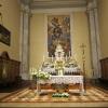 ... il bel altare della chiesa di San Michele a Salsa di Vittorio Veneto ...