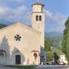 ... la bella chiesa di Sant´Andrea in piazza Pieve di Bigonzo a Vittorio Veneto ...
