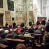 ... particolare esecuzione del brano "In Natali Dominum" del Coro Montecimon di Miane nella chiesa di Sant´Andrea  a Vittorio Veneto per il Concerto di Natale 2018 ....  