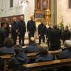 ... il maestro Paolo Vian dirige il Coro Montecimon nella bella chiesa di Sant´Andrea in piazza Pieve di Bigonzo a Vittorio Veneto ...