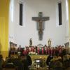 ... la "Corale San Martino" di Salgareda al Concerto di Natale 2018 nella chiesa di Saccon ...