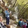 ... letture alla Messa  autunnale 2019 di fine della stagione escursionistica estiva alla grotta della Madonna dell´Agnelezza su monte Pizzoc ...  