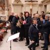 ... scambio di doni ed auguri di Natale, con un ringraziamento particolare al parroco Don Angelo Arman, al concerto di Natale 2019 nella chiesa Arcipretale di Santa Maria Assunta  di Fregona ... 
