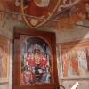 ... alcuni affreschi del pittore Cadorino Antonio Rosso nella bella chiesa  di San Silvestro Papa in località Costa di Vittorio Veneto ... 