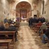 ... alcuni soci presenti alla messa di Natale 2022 del C.A.I. della sezione di Vittorio Veneto ...