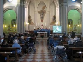 ... concerto di Natale nella chiesa della Casa di Riposo San Pio X ... 