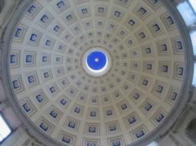 ... la cupola della Cappella Pellegrini ... 