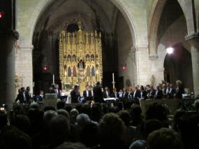 ... affollata Abbazia di Follina per il concerto VIVA VERDI ... 