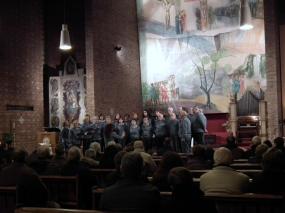 ... suggestiva atmosfera per il Concerto di Natale nella chiesa di SS. Pietro e Paolo di Vittorio Veneto ... 