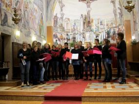 ... il coro Women Vox di Vittorio Veneto ...