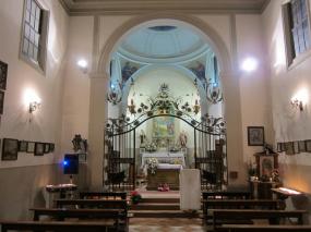 ... l´interno del Santuario della Madonna della Salute di Vittorio Veneto ...