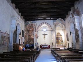 ... parte degli affreschi della chiesa di Sant´Andrea di Vittorio Veneto ... 