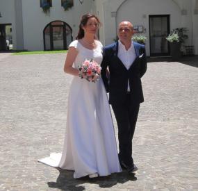 ... gli sposi Eleonora Possamai e Massimo Botteon ... 