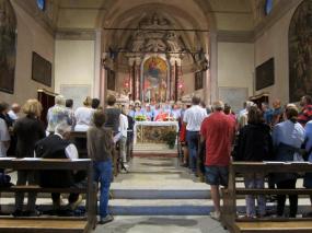 ... pellegrini al Santuario di Santa Augusta di Vittorio Veneto ... 
