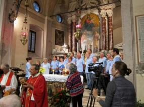 ... comunione al Santuario di Santa Augusta di Vittorio Veneto ... 
