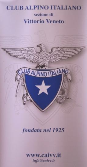 ... il logo del Club Alpino Italiano della sezione di Vittorio Veneto ... 