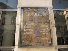 ... locandina del concerto "Cantamonti" al teatro Lorenzo Da Ponte di Vittorio Veneto ...