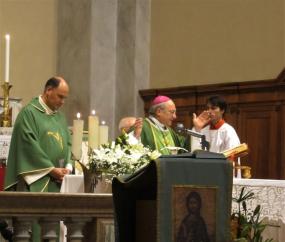 ... vescovo Mons. Corrado Pizziolo e don Andrea Forest hanno celebrato la messa per il mese del Creato ricordando Mons. Silvano De Cal ...