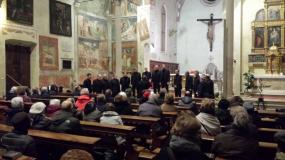 ... concerto di Natale 2018 del Coro Montecimon di Miane  nella chiesa di Sant´Andrea di Vittorio Veneto ... 