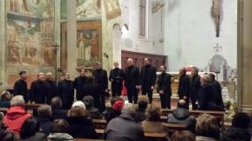 ... il Coro Montecimon di Miane nella bella chiesa di Sant´Andrea di Vittorio Veneto  per il Concerto di Natale 2018 ... 