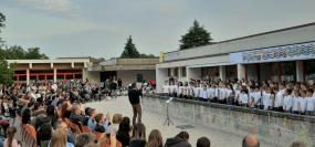 ... concerto finale a voci unite per tutti i ragazzi della  alla scuola primaria Marco Polo di Vittorio Veneto per il "Note di Viaggio" 2019   ... 